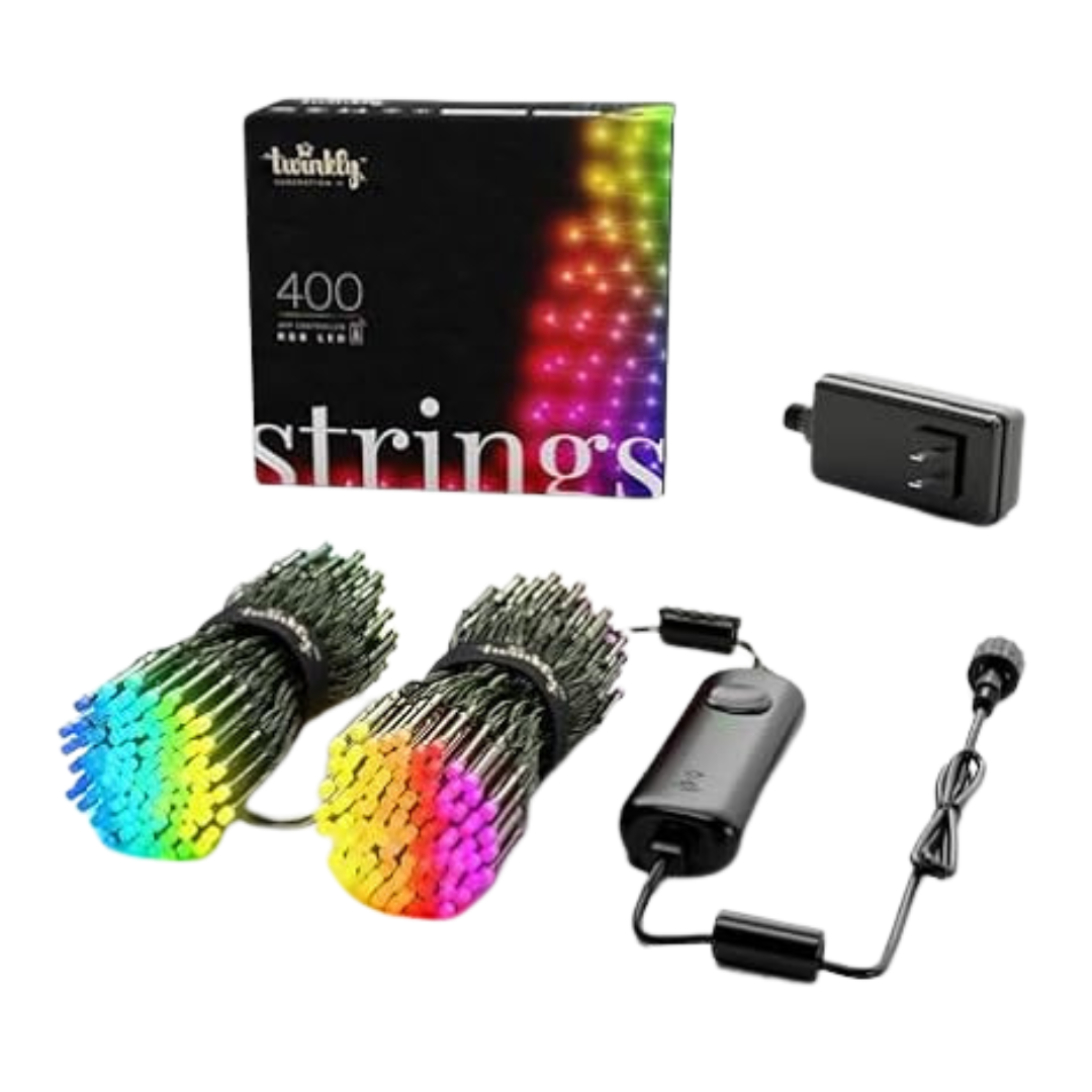 Twinkly 105ft 400 LED RGB Smart LED String Lights