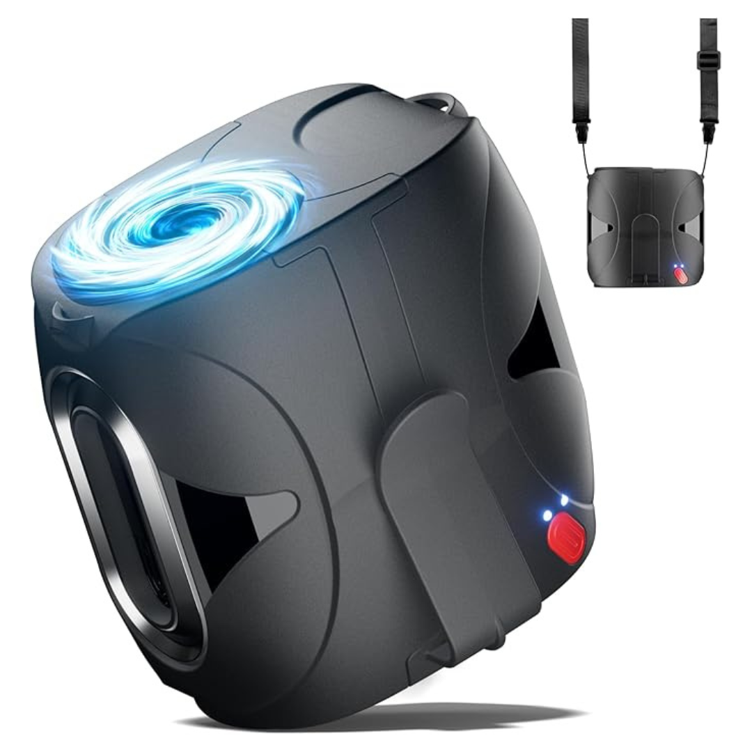 6000mAh FULSUNT Rechargeable Portable Waist Fan