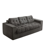 3-Seater Soft Couch Sofa With Armrests & Backrest