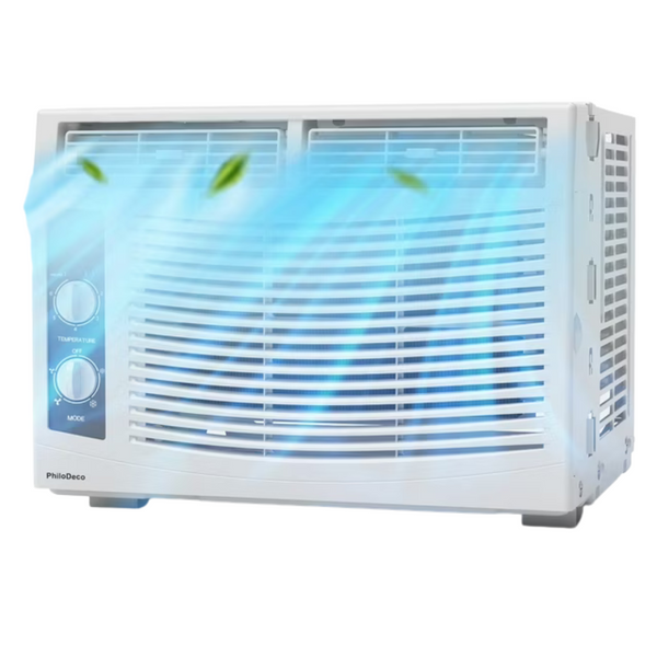 PhiloDeco 5000 BTU Window Air Conditioner