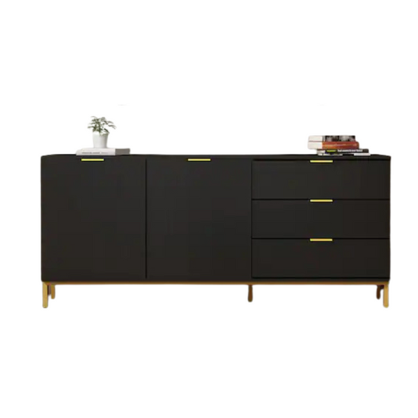 FUFU&GAGA 62.9" Wood TV Stand Entertainment Center