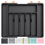 Lifewit Large Silverware Drawer Organizer