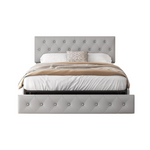 Yaheetech Queen Upholstered Bed Frame With Drawers