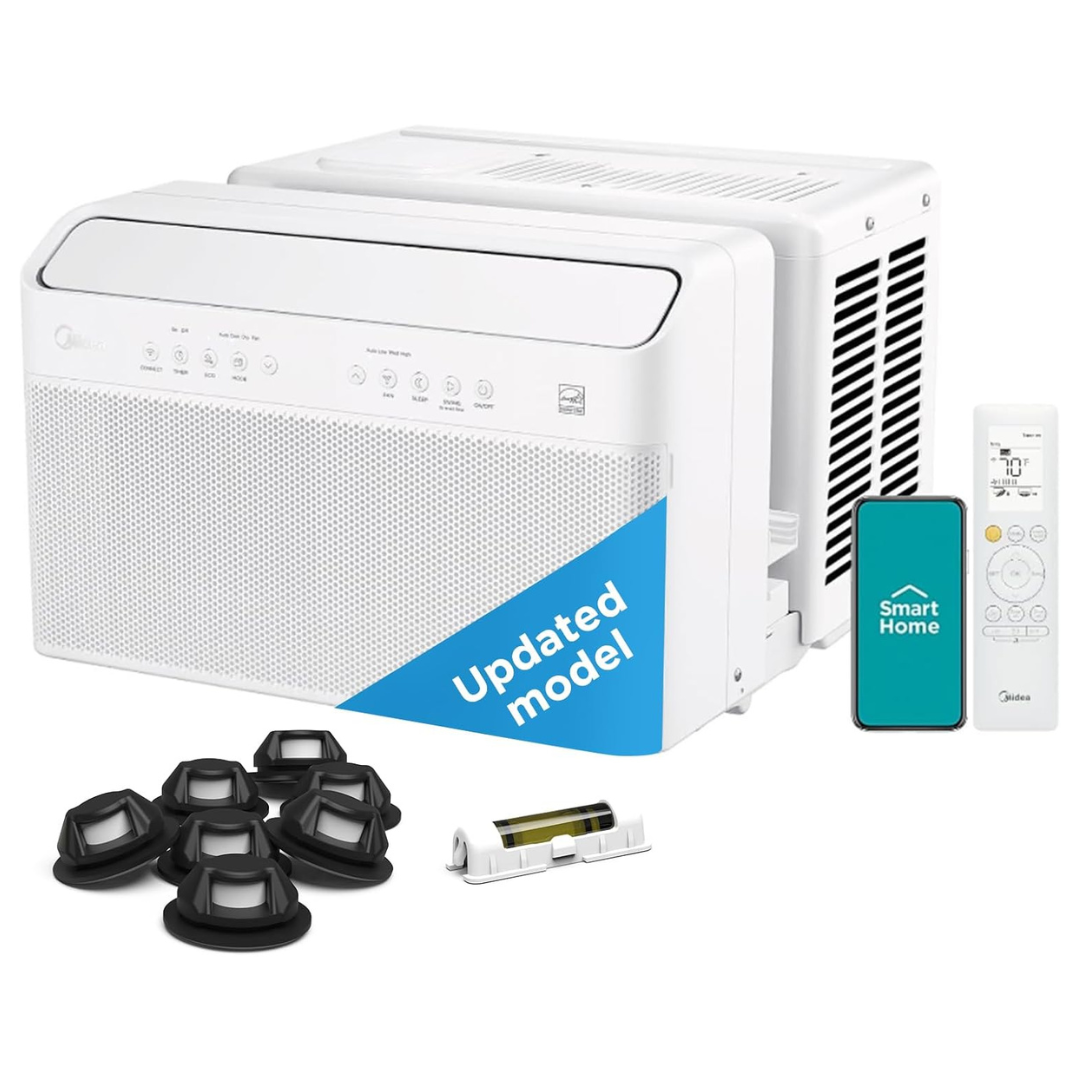 Midea 10,000 BTU U-Shaped AC Window Air Conditioner (MAW10V1QWT)