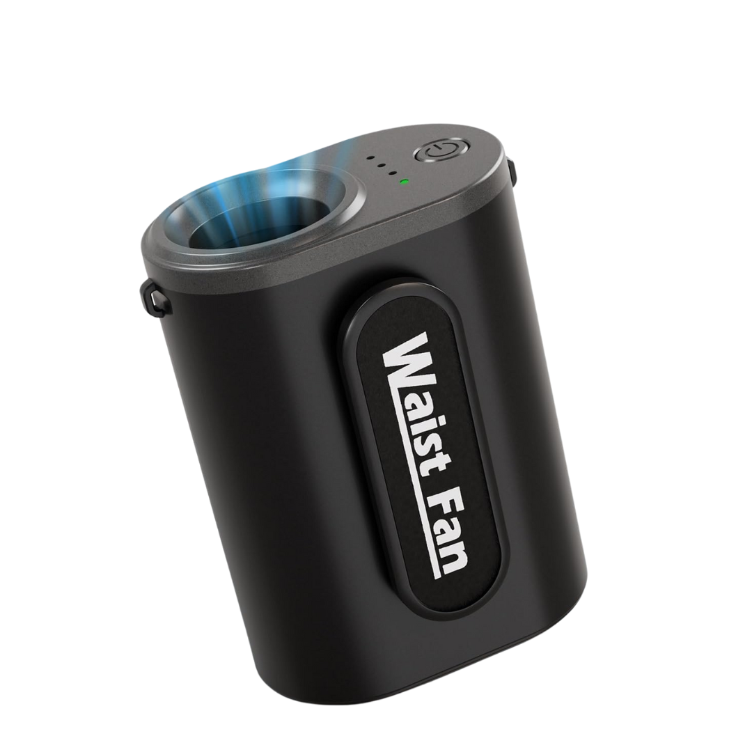 Portable Clip-On Rechargeable Waist Fan
