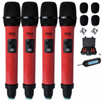 Pyle 4 Channel Wireless Microphone System