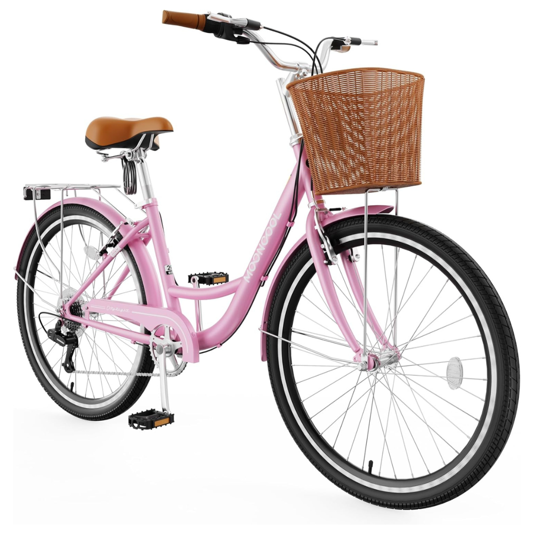 7 Speed Women's Beach Cruiser Bike