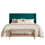 Willa Arlo Interiors Candler Velvet Platform Bed