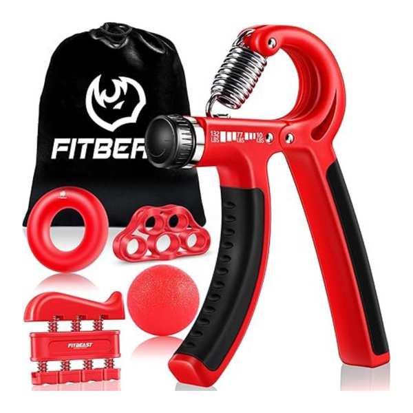 5-Pack FitBeast Hand Grip Strengthener Workout Kit (Various)