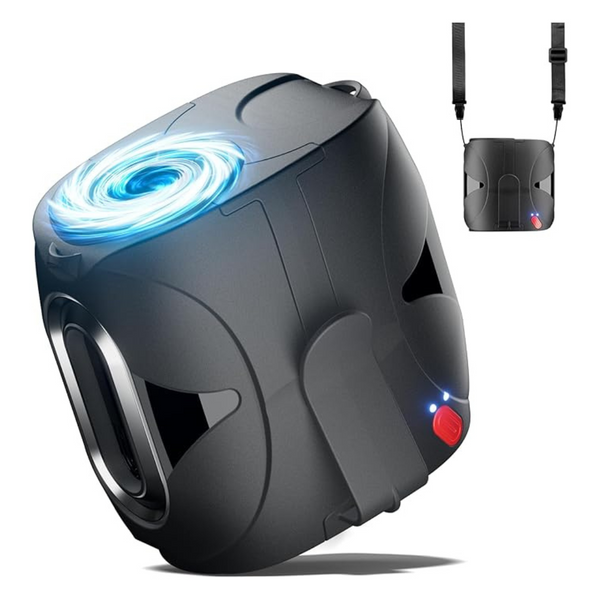 6000mAh FULSUNT Rechargeable Portable Waist Fan with 6 Speeds