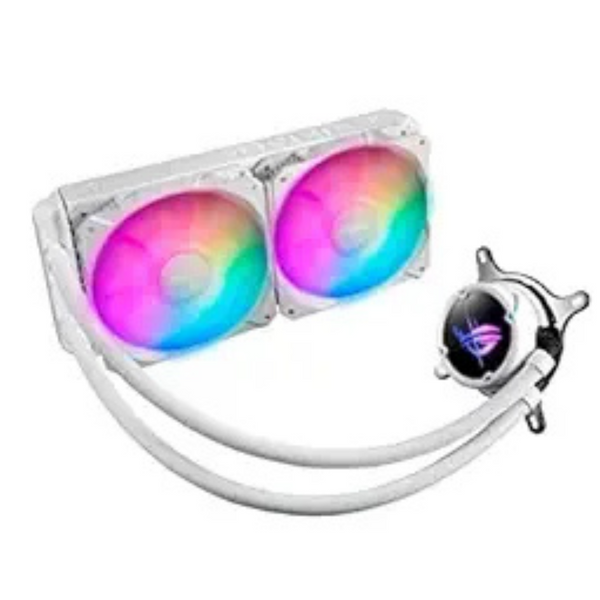 ROG STRIX LC II 240 ARGB White 240 mm AIO Liquid CPU Cooler Radiator