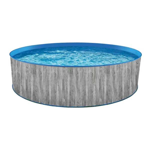 Blue Wave Capri 12-ft Round 36" Deep Steel Wall Swimming Pool