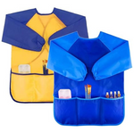 Zkptops Pack Of 2 Kids Art Smocks With Long Sleeves