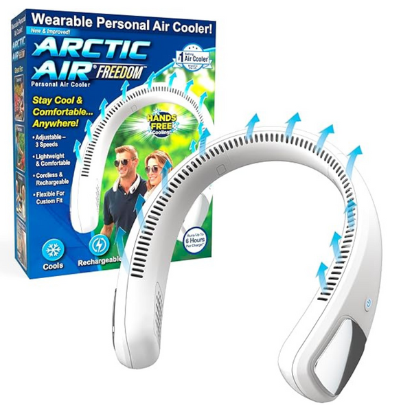 Arctic Air Freedom Portable 3-Speed Neck Fan