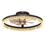 Addlon 20'' Low Profile Ceiling Fans With Lights And Remote