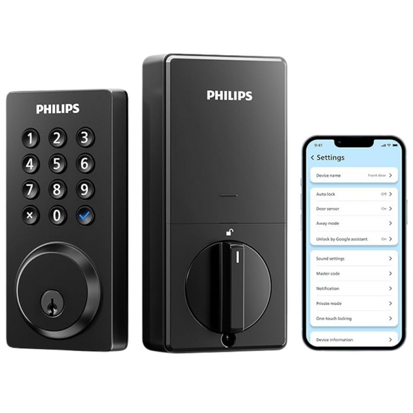 Philips WiFi Smart Door Lock Work With Alexa & Google Assistant