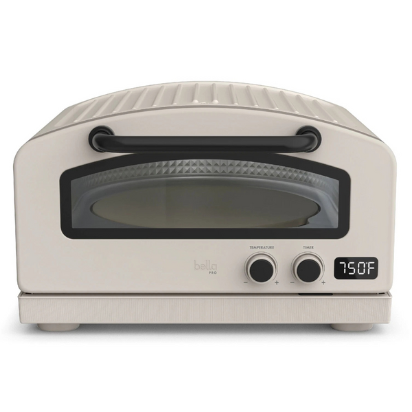Bella PRO Blaze Oven+ Electric Pizza Oven (Oatmilk Or Stainless Steel)