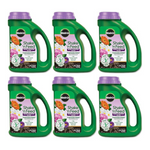 6-Pack 4.5lb Miracle-Gro Shake 'N Feed Rose & Bloom Plant Food