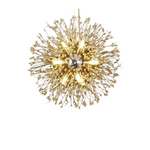 Ofeankri Modern Firework Pendant Dandelion Crystal Chandelier