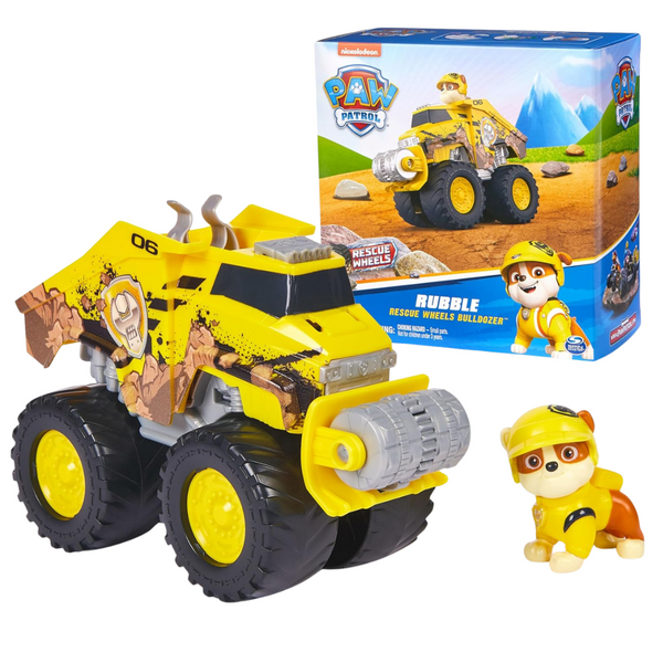 Paw Patrol: Rescue Wheels Rubbles Bulldozer Toy Truck