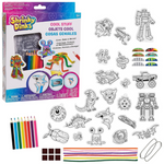 51-Piece Shrinky Dinks Cool Stuff Kids Arts And Crafts Activity Set