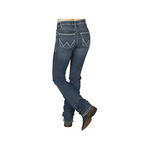 Wrangler Women's Willow Mid Rise Boot Cut Jeans