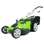 Greenworks 40V 20" Twin Blade Mower With 4.0Ah + 2.0Ah Battery