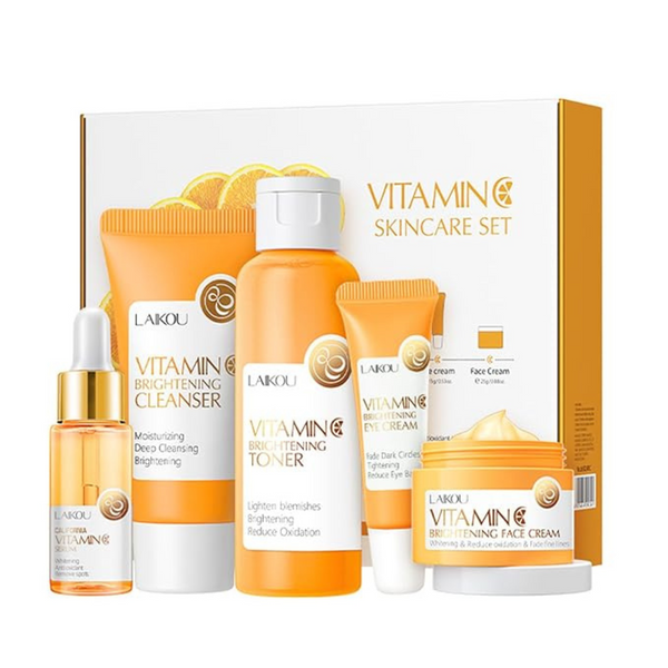 5-Piece Gentle Vitamin C Skin Care Gift Set for Teenage Girls