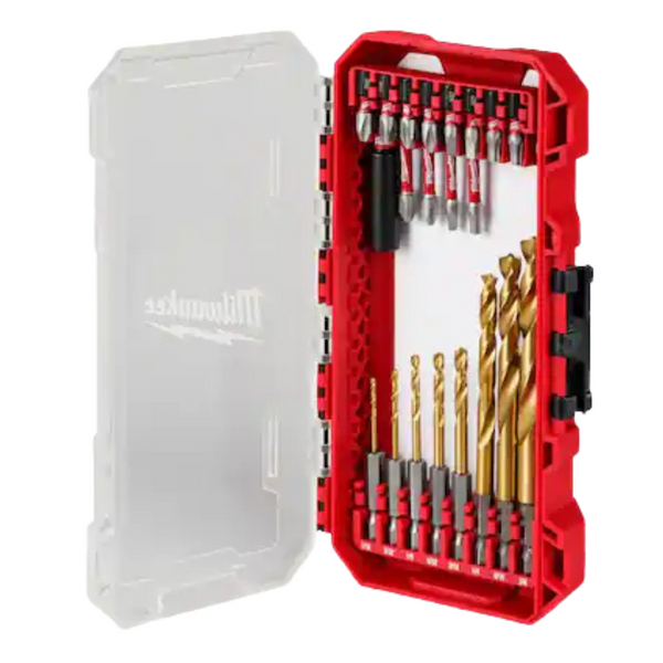 21-Piece Milwaukee SHOCKWAVE Impact Duty Drill & Drive Set