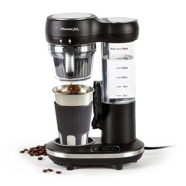 16oz PowerXL Grind And Go Plus Automatic Single-Serve Coffee Maker