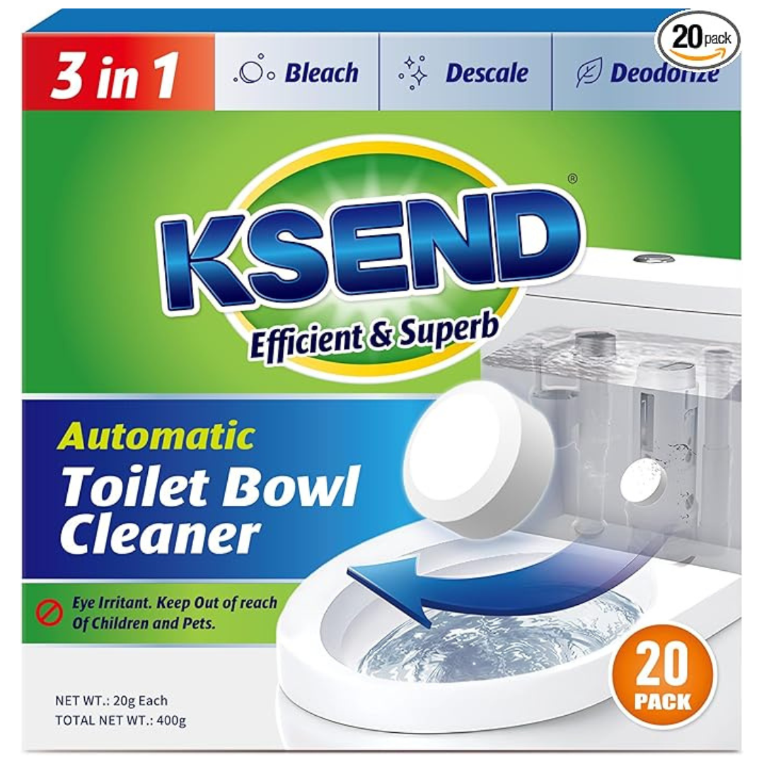 20-Count Ksend Toilet Bowl Cleaner Tablets