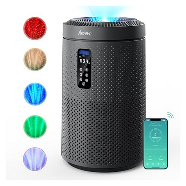 Air Purifier Up To 1,782 Sq. Ft. With Star Projector