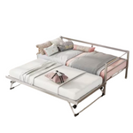 Harper & Bright Designs Silver Metal Twin Size Daybed