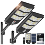 2-Pack Sunwish Solar Outdoor Commercial Street Lights