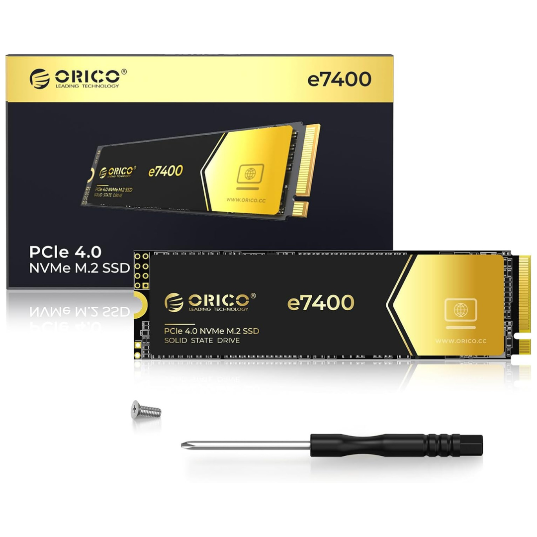 ORICO e7400 2TB NVMe M.2 2280 PCIe Gen4x4 Internal SSD