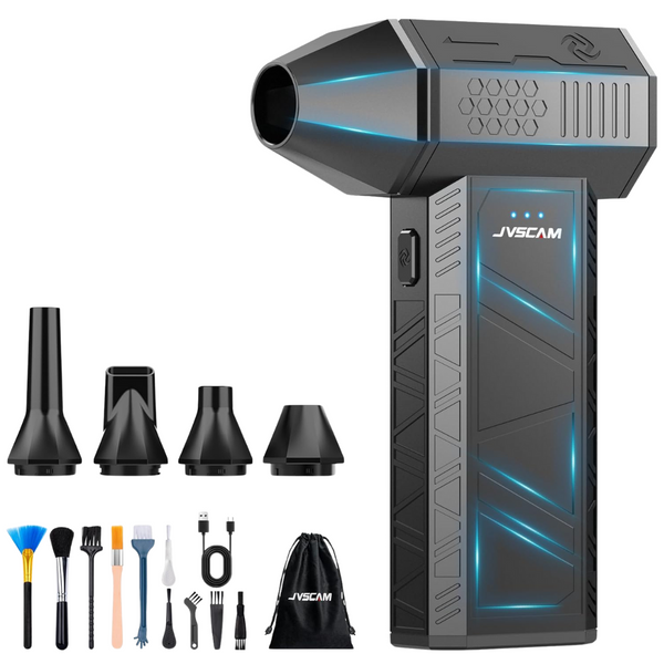 JVSCAM X3 3-Speed Rechargeable Cordless Electric Compressed Air Duster