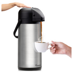 102oz VONDIOR Airpot Insulated Stainless Steel Coffee Carafe With Pump