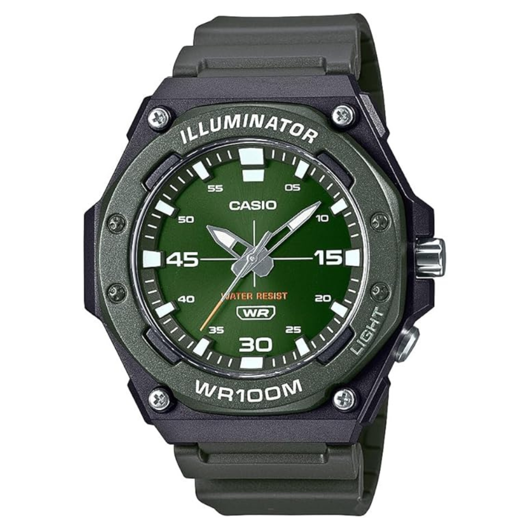 Casio Men's Analog 3-Hands Heavy Duty Wristwatch