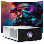 4K 1500ANSI Electric Focus Video Projector With WI-FI & Bluetooth