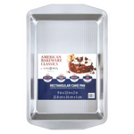 13"x9"x2" USA Pan Aluminized Steel Rectangular Bakeware Pan
