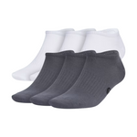 6-Pairs adidas Men's Superlite Classic No-Show Socks (Large, 2 Colors)