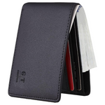 Gostwo Minimalist Men's Leather Slim Bifold Wallet W/ ID Window (Various)