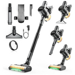 Cordless HEPA Filter Vacuum Cleaners W/ 3-Mode & Powerful Suction