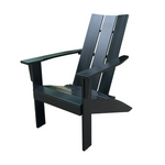 Mainstays Wood Modern Adirondack Chair (Black Or Natural)