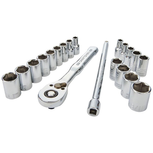 20-Piece Craftsman 1/4" Standard & Metric Mechanics Tool Set