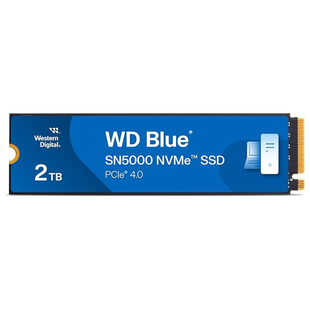 Western Digital 2TB WD Blue SN5000 NVMe Internal Solid State Drive SSD