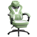 Dowinx Big And Tall Fabric Gaming Chair With Footrest