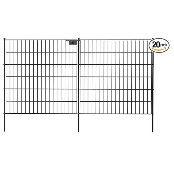 20-Panel Land Guard 30"x50' No Dig Garden Fence