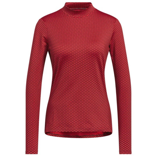 Adidas Women's Beyond Two Tone Mesh Long Sleeve Shirt