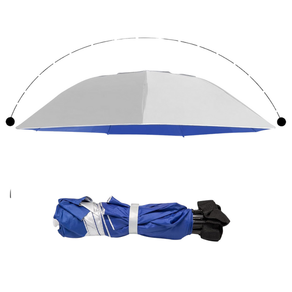 NEW-Vi Oversized Folding Adjustable Umbrella Hat